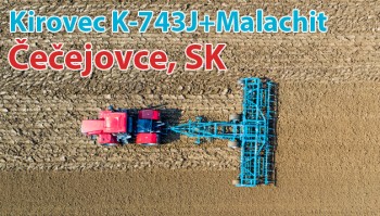 Kirovec K-743J + Malachit - Čečejovce, SK