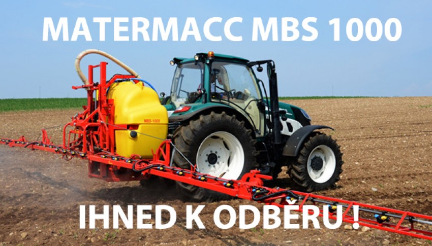 MATERMACC MBS 1000-IHNED K DISPOZICI !