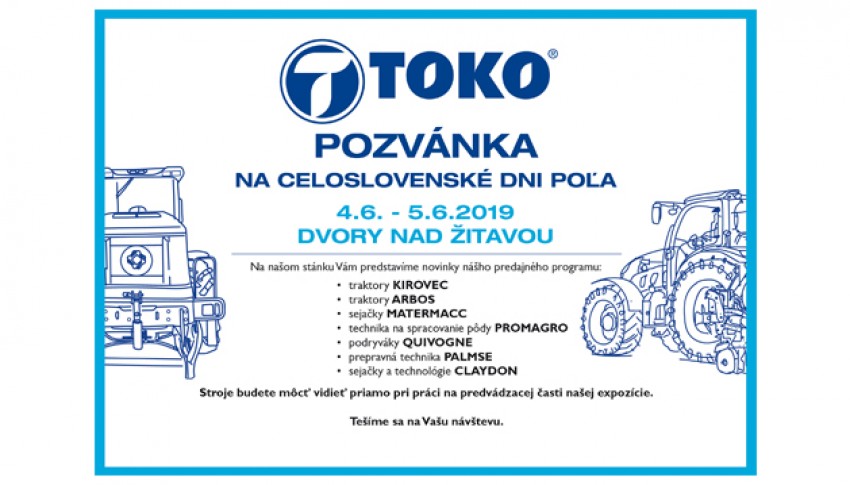 Celoslovenské dny pole ve Dvorech nad Žitavou