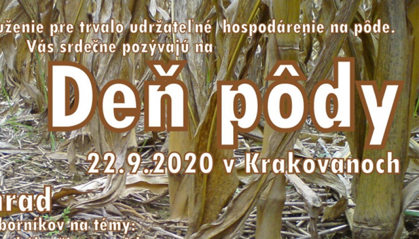 Deň pôdy 22.9.2020 Krakovany