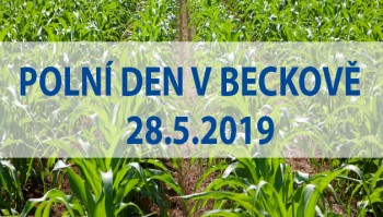 Pozvánka na polní den v Beckově Pozvánka na polní den v Beckově