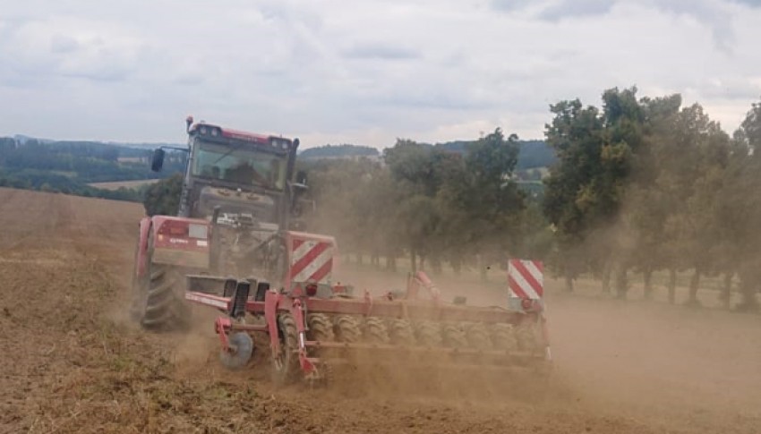 Kirovec K-743 + Horsch Tiger 3AS - Ratměřice